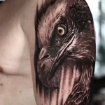 tatuering av örn